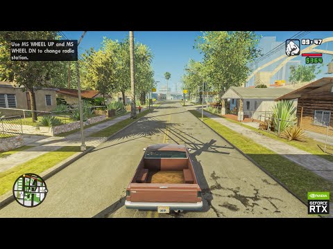 GTA San Andreas Remastered on RTX 3090 Ti 'Ryder' Mission Gameplay - Ultra Realistic Graphics