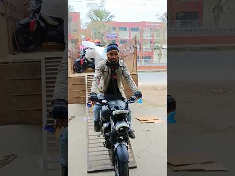 Yamaha Fzx Bike Unloding  Video #bike #unloading #video #motorcycle #usa #bd #india