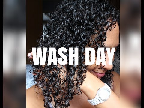 Curly Hair Routine - WASHDAY