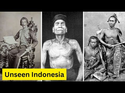 Exploring Old Indonesia: 25 Rare Pre-1920 Photos Unveiled | Historical Insights