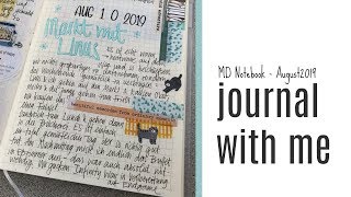 Midori MD A5 notebook: journal with me 06 * Farmer's Market