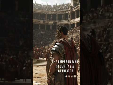 The Emperor who fought as a Gladiator !