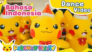 One Pikachu (Winter Holiday ver.)  (Indonesian ver.) | Holiday Song | Kids Song | Pokémon Kids TV