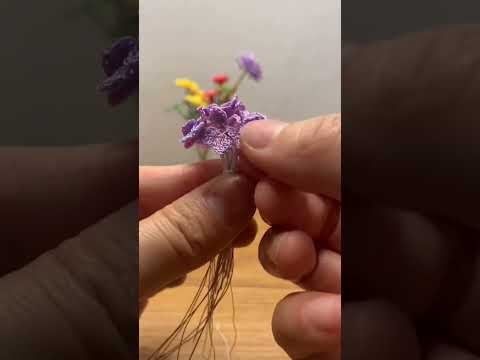 Micro Crochet Hook Hydrangea