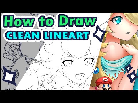 How to Draw Lineart FASTER and CLEANER in Clip Studio Paint