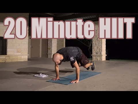 20 Minute High Intensity Cardio Workout - No Gym Required! (Follow Along)