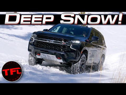 I Get The New Chevy Tahoe Z71 Snowy & Muddy To Find Out If It's The BEST Family-Hauling Off-Roader!