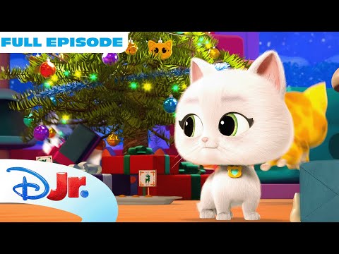 SuperKitties Holiday Full Episode 🎉❄️ | Runaway Sleigh / Hanukkah Rescue | S2 E14 | @disneyjr