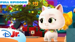 SuperKitties Holiday Full Episode 🎉❄️ | Runaway Sleigh / Hanukkah Rescue | S2 E14 | @disneyjr