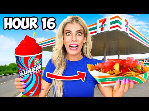 Eating Only 7-11 Food Hacks for 24 Hours