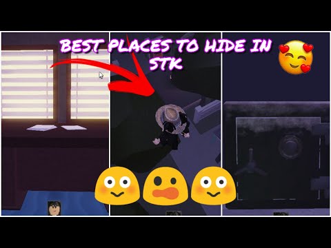 Survive The Killer, Best Hiding Spots Compilation From A Pro Player (Definitely not me :) All maps