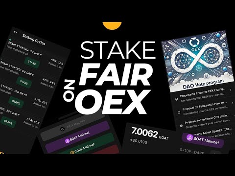 How To Stake Fair On OEX