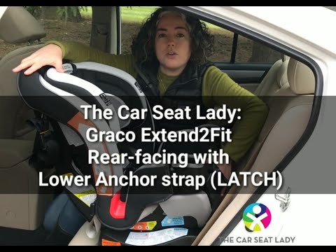 Graco Extend2Fit: Rear-facing installation with LATCH - The Car Seat Lady