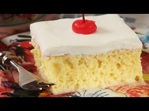 Tres Leches Cake Recipe Demonstration - Joyofbaking.com