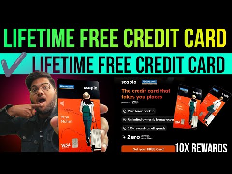 ✓Lifetime free credit card 2023 ||Get Scapia Federal Credit Card  | best credit card 2023 free