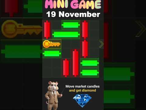 Hamster Kombat New Season Mini Game Solution 19 November 2024