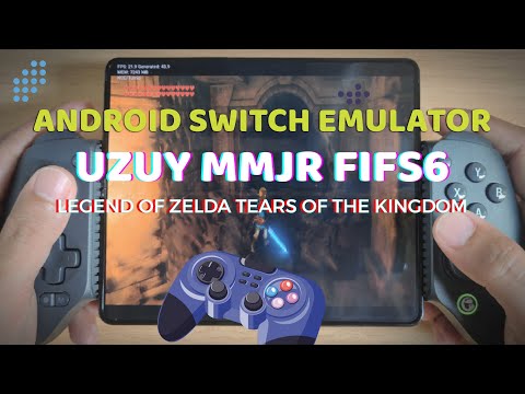 Nintendo Switch emulator | UZUY Edge MMJR FS-FI6|Z Fold 4 | The Legend of Zelda Tears of the Kingdom