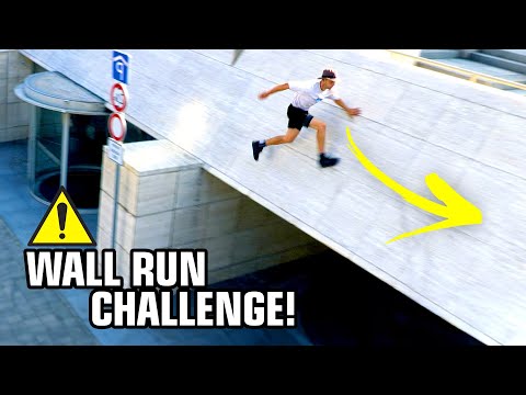 IMPOSSIBLE WALL RUN CHALLENGE 🇸🇰