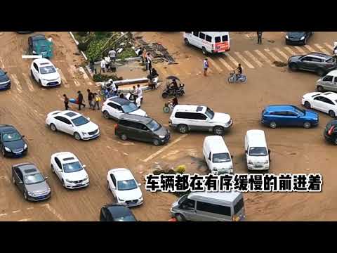 🌨️💦🌊鄭州市民記錄漲水全過程：僅四個小時整條隧道被灌滿⋯