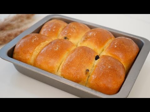 No Kneading Raisin Bread- just use spatula to mix