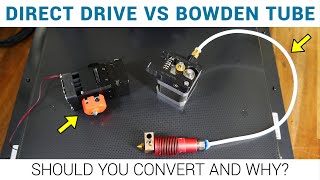 Why direct drive is not automatically better than bowden tube