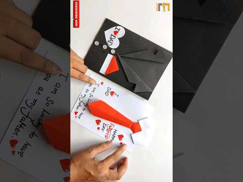 Father's Day special card DIY 2024 #shorts #shortsvideo