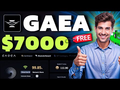 Gaea Airdrop - Run Ai Node Earn Rewards - Join Super Early Phase