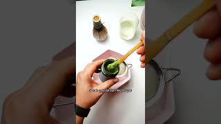 How to make matcha tea properly!