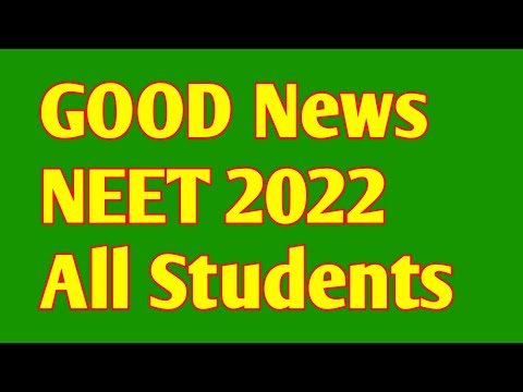 Breaking News NEET 2023 | NEET 2022 Good news today