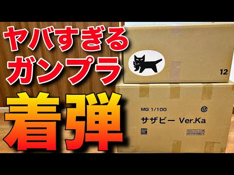 【ガンプラ】ついにあのキットが着弾！？ヤバすぎる箱の中身を開封！！