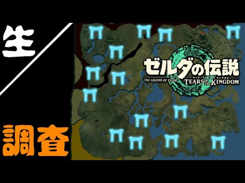 生2024【考察視点の】ティアーズオブザキングダム　色んな遺跡をまわって調査する回