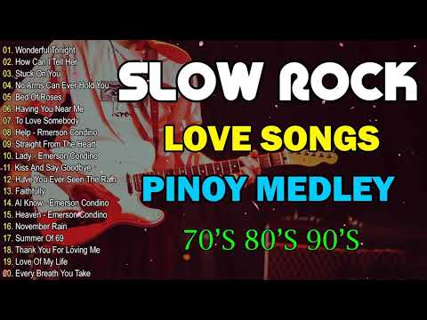 Slow Rock Love Songs of The 70s, 80s, 90s💗💗Nonstop Slow Rock Love Songs Ever