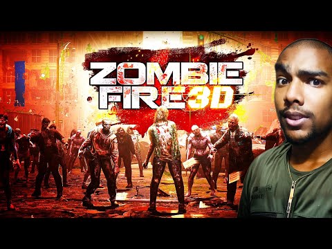 Playing Highest Realistic Zombie shooting game | Zombie Fire 3D | Alok.