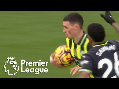 Phil Foden pulls one back for Man City against Aston Villa | Premier League | NBC Sports