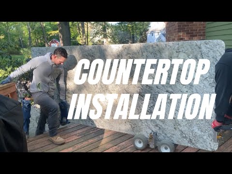 Countertop Installation | Kitchen Remodel Process