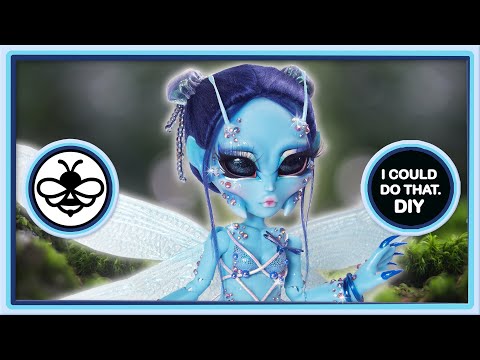 🐉​ 🦋HONEY-BUG : THE DRAGONFLY GIRL - CUSTOM BJD!🦋🐉​ BUG GIRLS COLLAB!!🦋 🐛 🐝 🐞