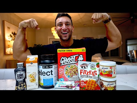 Full Day of Eating High Protein Snacks You've Never Heard Of!