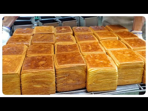 Danish Loaf Making Skill - Taiwanese Street Food