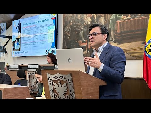 Intervención del secretario de Salud Gerson Bermont en sesión Concejo de Bogotá: abril 24 de 2024