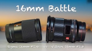 Viltrox 16mm 1.8 vs Sigma 16mm 1.4 - side by side - sharpness, astro portrait test on APS-C Camera