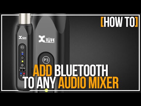 How to Add Bluetooth to Any Mixer with the XVive P3