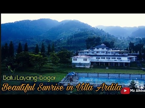 Drone View Villa Ardila Batu Layang Bogor