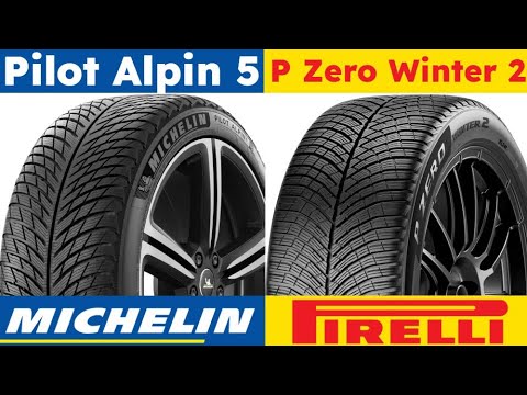 Michelin Pilot Alpin 5 vs Pirelli P Zero Winter 2