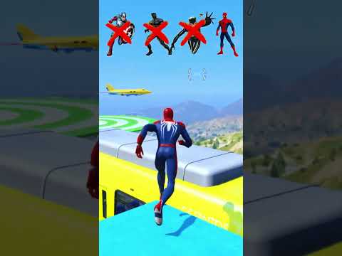 GTA 5 - The Incredibles Challenge #202 #spiderman #ironman #batman #superman #gta5