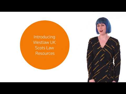 Scots Law Resources on Westlaw UK: Gemma's Story