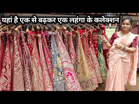 Lehenga Wholesale Market || Rajrachna Factory Outlet Surat Gujrat