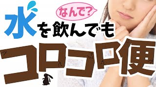 【便秘解消Q＆A】水をたくさん飲んでいるのに便がコロコロと硬いのはなぜ？スルスルと便を出す水分の摂り方【腸活のための水分補給法】