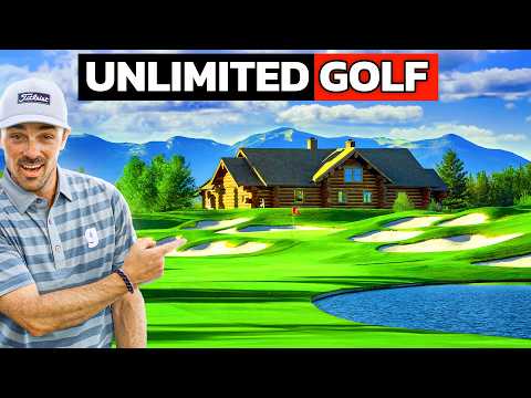 We Rented this EPIC Mansion with UNLIMITED GOLF!