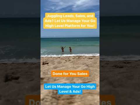 Juggling Leads, Sales, and Ads? Let Us Manage Your Go High Level Platform for You!