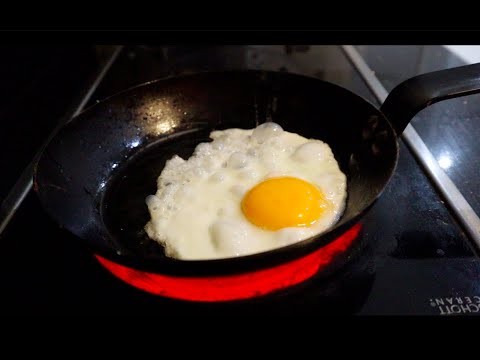 How to pan fry an egg without sticking